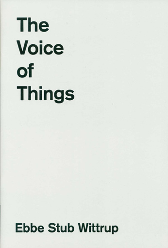 The Voice Of Things