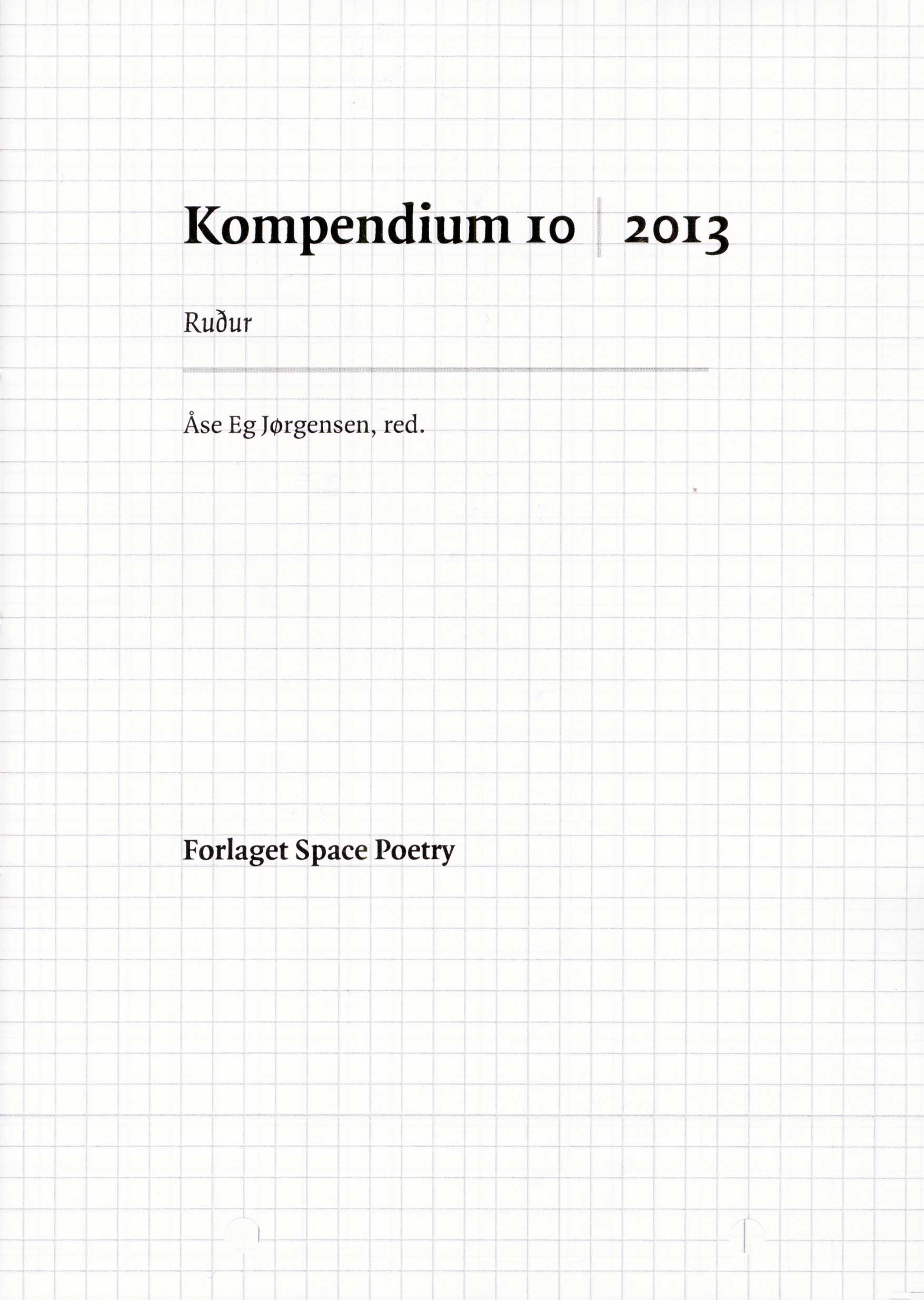 Kompendium 10 – Rudur